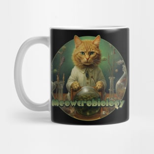 Schrodinger's Cat-titude: A Meowcrobiologist's Guide to Quantum Purr-ticles Mug